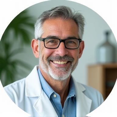 Ritratto del Dott. Monti, specialista in nutrizione sportiva