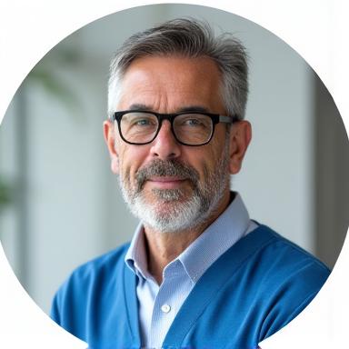 Ritratto del Dott. Verdi, fisioterapista ed esperto di movimento