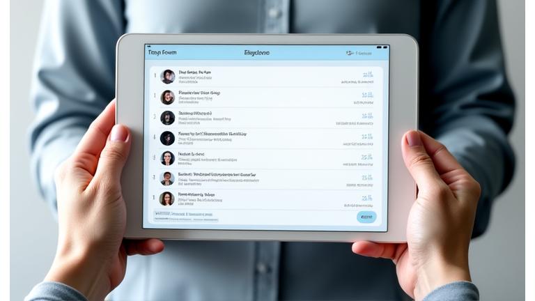 Feed di attività in tempo reale del forum con icone utente e titoli di discussione.