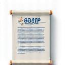 Icona di un documento legale stilizzato con il logo GDPR e una bandiera europea, simbolo di conformità normativa